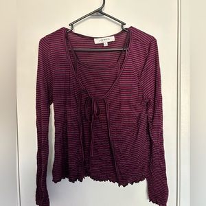 Tank and Cardigan matching set